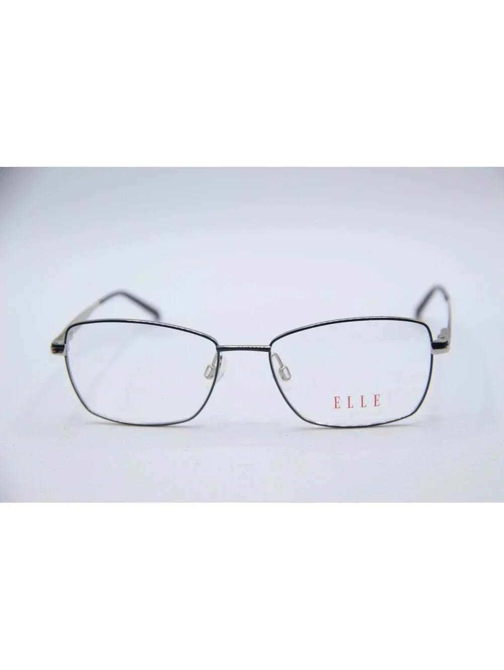 Elle El13497 Bl Blue Silver Authentic Eyeglasses 53-17-135